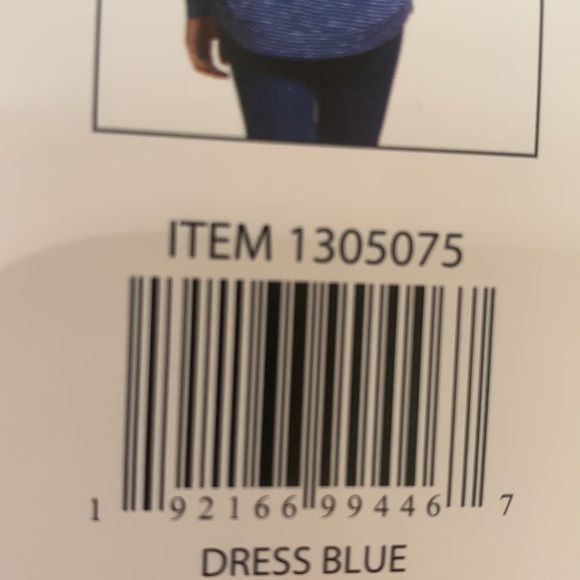 Weatherproof Brand Blue and White Pinstripe Lightweight Hoodie Size M - Picture 7 of 7